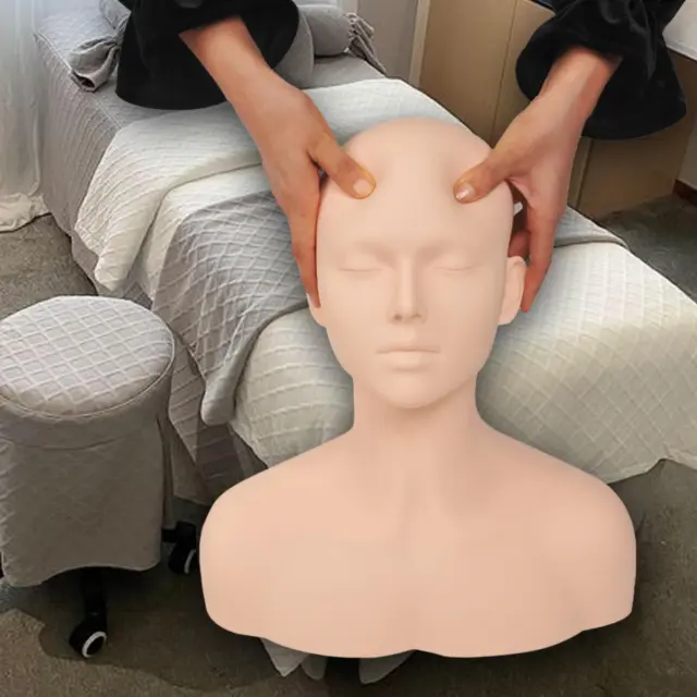 Mannequin de tête d'entraînement, Massage des épaules pour l'entraînement du