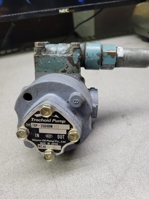(8D5) NOP Trochoid Pump / TOP-208HBM VB / Nippon Oil Pump
