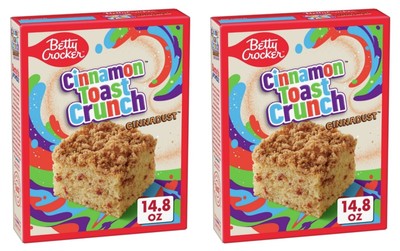 Betty Crocker Cinnamon Toast Crunch Cinnadust Cake Mix Image