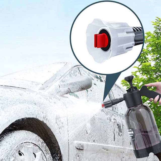 Irrigatore in schiuma portatile per lavaggio auto 2 L con blocco interruttore pressione aria Spra-q-H7