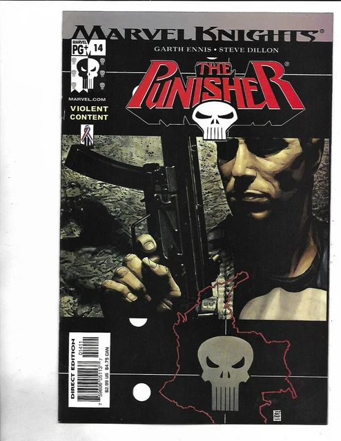 Punisher #14,vol. 4, 9.4, NM, 2002,Marvel Knights, Stan Lee era classic, Modern