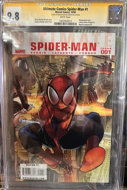 Ultimate Comics Spider-Man 1 CGC SS 9.8 Signed by Bendis