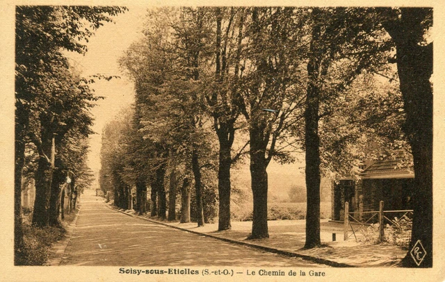 SOISY SOUS ETIOLLES Le Chemin de la Gare Card