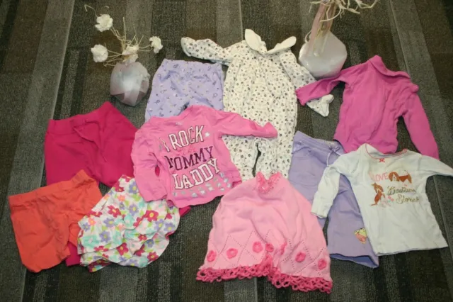 Carters Baby Gap Girl's Infant Toddler clothing Lot(10) Size 12-24 month casual