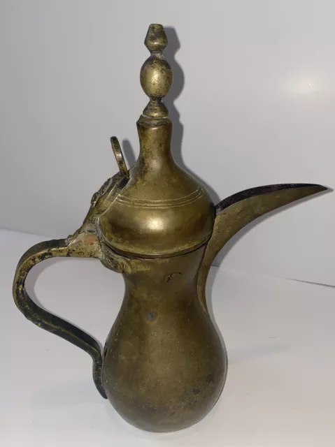 Antique Dallah Bedouin Ethnic Tribal Coffee Tea Pot Arabian Islamic Rare