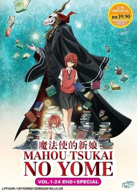 DVD Anime Mahou Tsukai no Yome Complete Series (1-24End +Special) English Dubbed