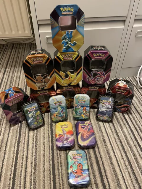 pokemon cards bundle tin