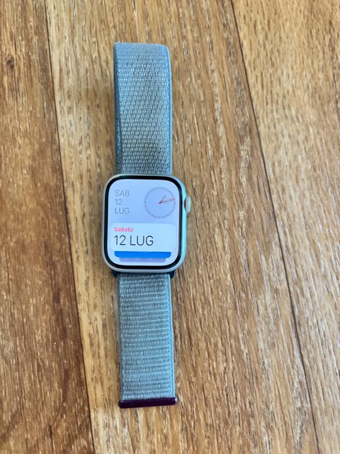 APPLE WATCH SERIES 9 45 mm Cassa in Alluminio con Sport Loop - Blu ...