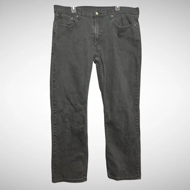 PANTALONES DE MEZCLILLA Levis 559 para hombre 38 X 30 negros lisos