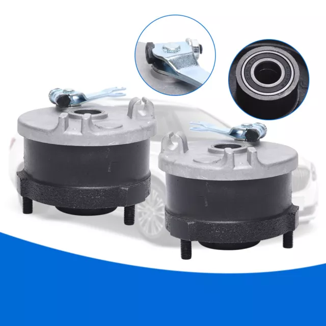 Front Left Right BRAKE DRUM Wheel Hub for ATV 110cc Quad Go kart Coolster Buggy
