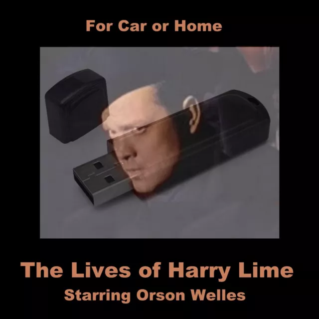 Harry Lime, The Lives Of. Enjoy All 52 Old-Time Radio Shows On A Usb Flash Drive