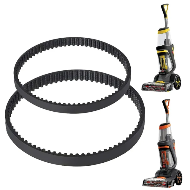 Replacement Belts Set Compatible with Bissell ProHeat 2X Revolution Pet