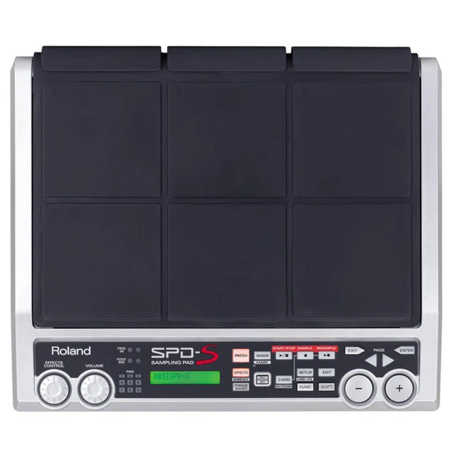 Spd Roland Sampler ROLAND SPD-S SAMPLING Pad Sampler Drum Machine + 512Mb Memory Card 20 ...