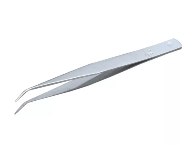 TRUSCO STANDARD STAINLESS TWEEZERS BENT (150mm) TSP-28 MADE IN JAPAN