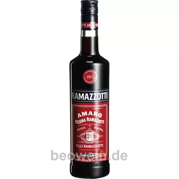 Ramazzotti 0,7 l Amaro, italienischer Kräuterlikör