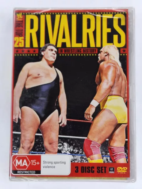 WWE The Top 25 Rivalries In Wrestling Hostory - DVD Region 4 NTSC - Brand New
