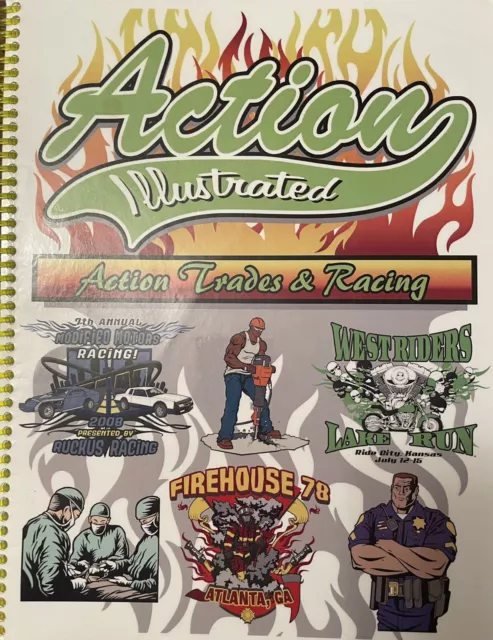 Screen Printing Action Illustrated Action Trades & Racing Photo Shop Corel Draw