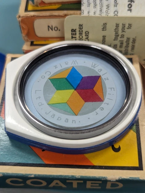 46mm Walz  Light Blue, (82A) Color Correction Filter Lens-NOS