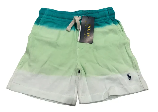 NEW Polo Ralph Lauren Boys Spa Terry Ombre Shorts Size 2/2T NWT FREE Shipping