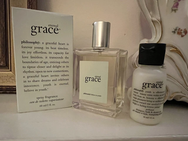 Philosophy ETERNAL GRACE  Fragrance ALMOST FULL 2 oz EDT Disc.Please Read