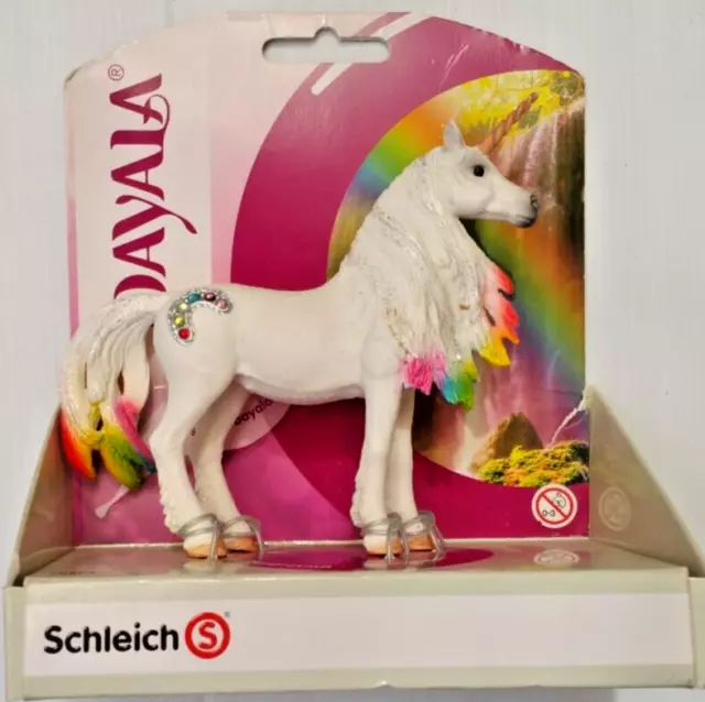Schleich Bayala Rainbow Unicorn Stallion Figure - 70523 New