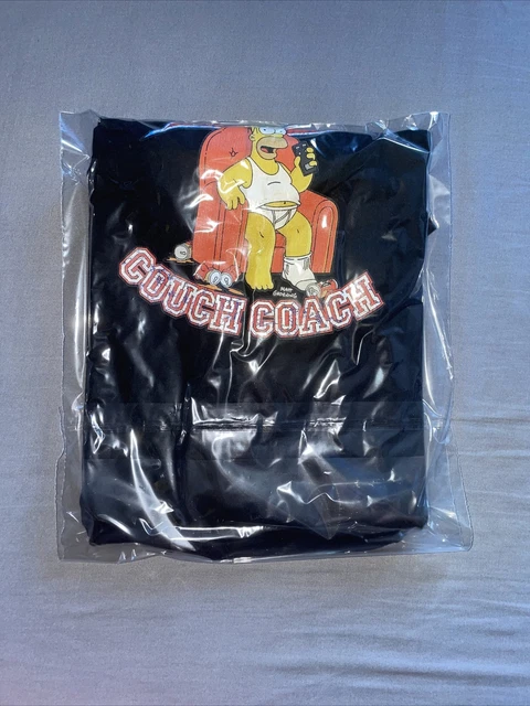 T-shirt Vintage The Simpsons 2004 - Homer 'Boo Boo Kisser', Manches Longues, Taille S