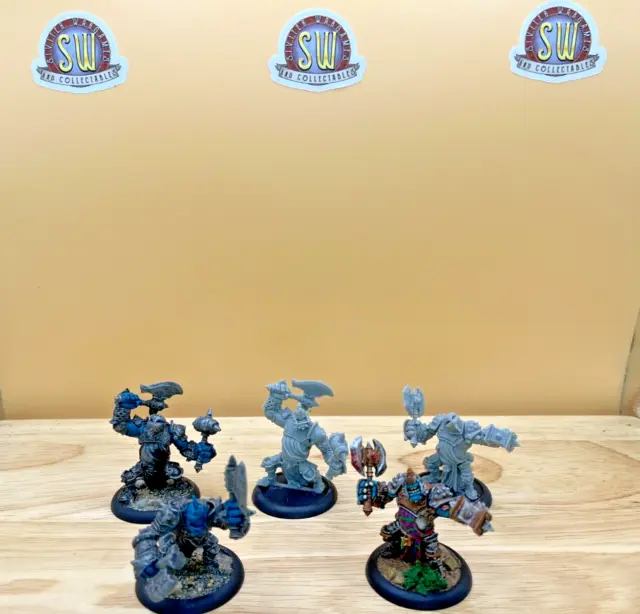 Warmachine Trollbloods Troll Champions Plastic Privateer Press Hordes PP