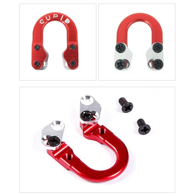 Anneau D-loop Pour Arc à Poulies – Métal Aluminium – Taille 23x19mm – 2,8g