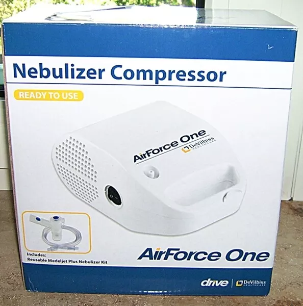 Kompressor-Vernebler / Inhalator / Inhalationsgerät AIR FORCE ONE - NEU + OVP