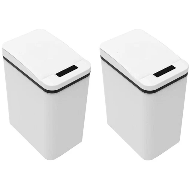 Poubelle Automatique, Poubelles de Salle de Bain 18L Gallon avec Couvercle, Poubelle sans Contact Chambre à Coucher, Petite Poubelle Capteur de Mouvement Poubelles Intelligentes pour Cuisine, Poubelle Poubelle Automatique, Poubelles de Salle de Bain 18L Gallon avec Couvercle, Poubelle sans Contact Chambre à Coucher, Petite Poubelle Capteur de Mouvement Poubelles Intelligentes pour Cuisine, Poubelle