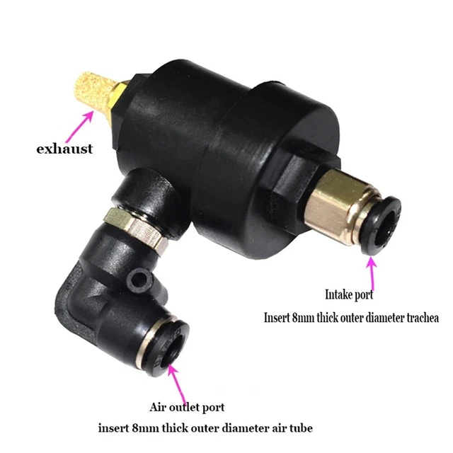 Valve Pneumatique Rotative Pour Changeur De Pneus - Cylindre Distributeur D'air 49,5 X 41 Mm - 8
