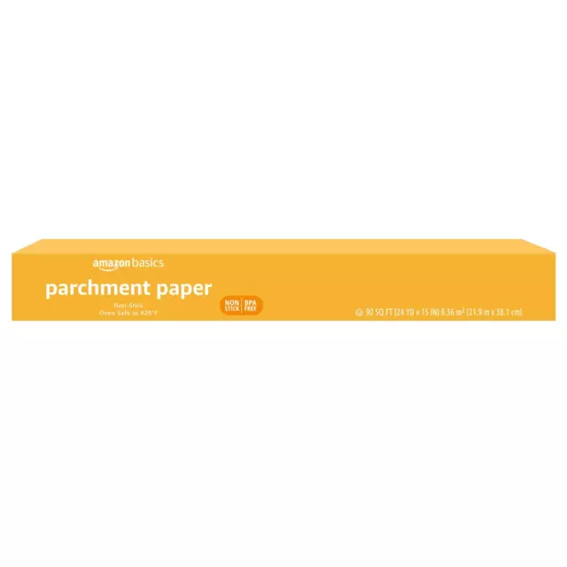 Amazon Basics Parchment Paper, 90 Sq Ft Roll