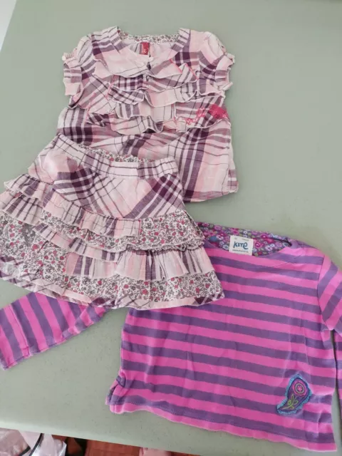 Pacchetto abbigliamento per ragazze età 4 aquiloni e un altro marchio di design