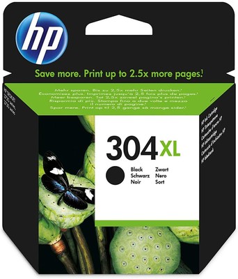 HP N9K08AE 304XL High Yield Original Ink Cartridge Black Pack of 1. HP DeskJet