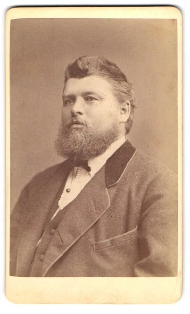 Fotografie Otto Reitmayer, München, Kaufinger Strasse 9, Gestandener Bürgerlich