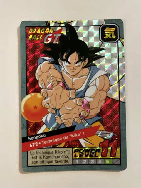 Carte dragon ball GT/Z 672 1997 carddass Dbz Card version française