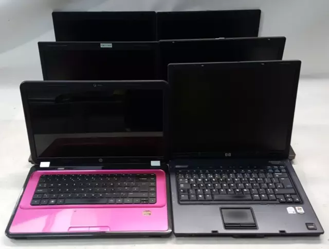 Job Lot 6 x HP 620 ProBook 6570b Pavilion g6 Compaq nc6320 Series Laptop Laptops