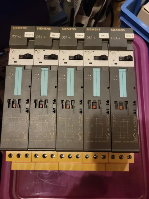 Lot Complet  De 6 modules  Siemens  référence  3RK1301-1DB00-1AA2