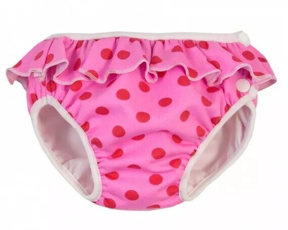 Couche de bain Imse Vimse points roses volants / points roses avec volants... 2