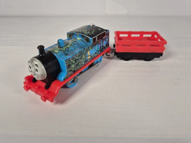 Trackmaster Pattern Image THOMAS & FRIENDS Trackmaster Plant Pattern Truck Engine & Truck ...