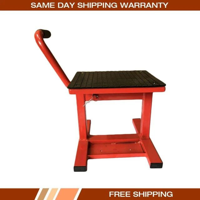 Adjustable Motorcycle Motocross Racing Offroad Dirt Bikes Steel Lift Stand