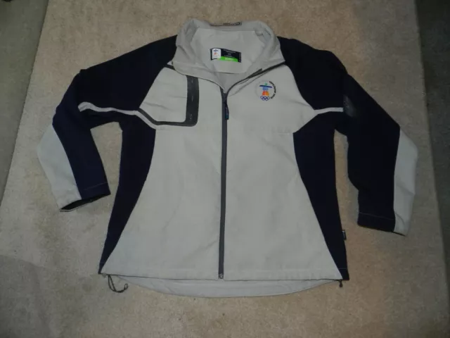 Elevate 2010 Vancouver Official Licensed Olympics Full Zip Jacket Womens XL
