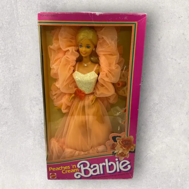 1984 Peaches n’ Cream Barbie-Mattel #7926 NIB Vintage Original NRFB - Collector