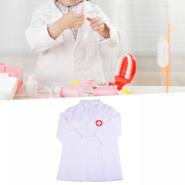 Children’s Kids Boys Girls Doctor Nurse Cosplay Fancy Dress Up Costume Outfit