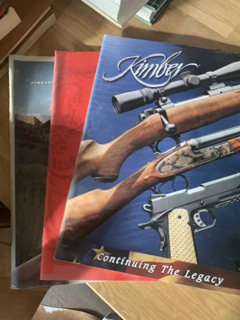 Lot Of 2 Vintage Rifle Limber Remington Winchester Catalogs 2004 2005 2006 (c7