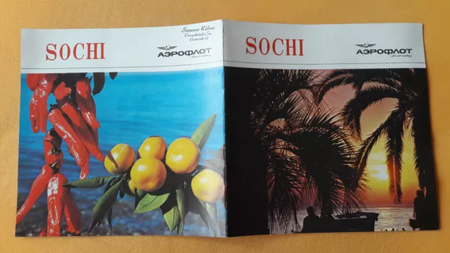 Prospekt Aeroflot, Soviet Airlines, Sochi (englisch)