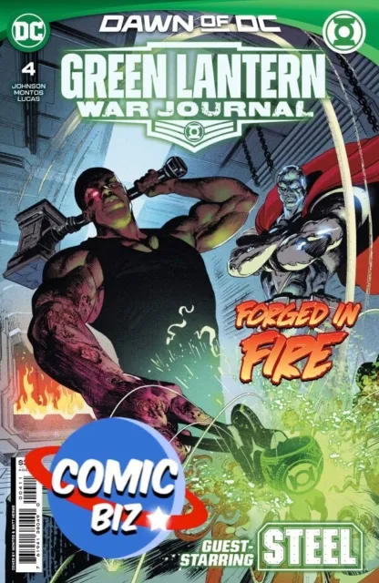 Green Lantern: War Journal #4 (2023) 1St Printing Main Cover Dc Comics