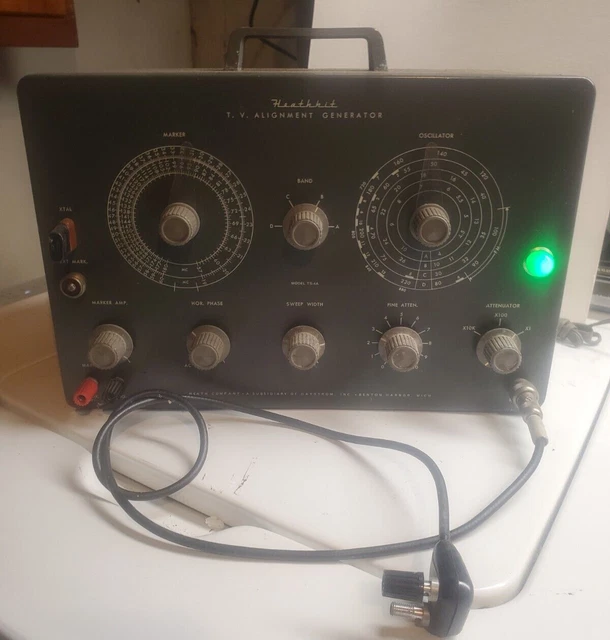 Heathkit Vintage T.V. Alignment Generator Model TS-4A