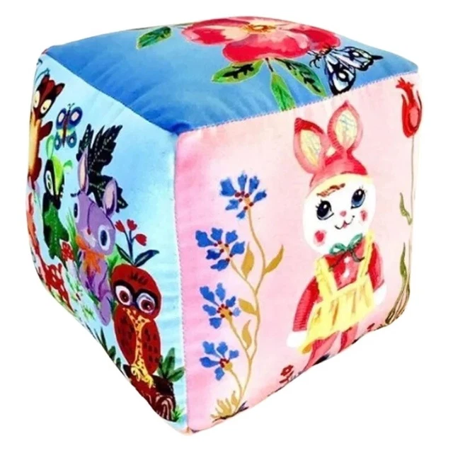 Nathalie Lete! ¡Cubo de almohada! Art Cube! Totalmente nuevo. ¡Auténtico original! Art Decor