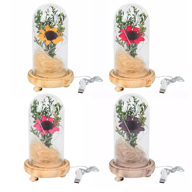 Lampada da scrivania plug-in USB arte artigianato lampada da letto fatta a mano per banchetto di nozze